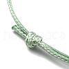 5Pcs 5 Colors Eco-Friendly Korean Waxed Polyester Cord AJEW-JB01200-01-3