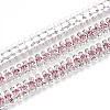 Iron Rhinestone Cup Chains CH-T006-04S-08-1