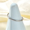 304 Stainless Steel Open Cuff Rings for Women RJEW-F170-03P-01-5