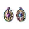 Ion Plating(IP) 304 Stainless Steel Pendants STAS-G278-07MC-2