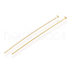 Brass Flat Head Pins KK-G331-11-0.7x51-4