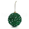 Christmas Ball Foam & Plastic Imitation Pearl Pendant Decoration FIND-G056-01A-2