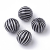 Plating Acrylic Beads PACR-Q115-16mm-72-01S-1