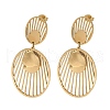 Stainless Steel Stud Earrings for Women EJEW-C110-04G-1