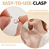 GOMAKERER 12Pcs 3 Styles 925 Sterling Silver Lobster Claw Clasps STER-GO0001-03-2