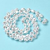ABS Plastic Imitation Pearl Beads Strands KY-F021-03-1-3