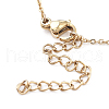 PVD Vacuum Plating 304 Stainless Steel Cable Chain Necklaces STAS-I145-01G-2