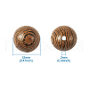 Wenge Wood Beads WOOD-TA0001-27-7