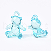 Transparent Acrylic Pendants X-TACR-S133-110-3