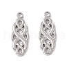Non-Tarnish 201 Stainless Steel Pendants STAS-K242-11P-1