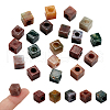  20Pcs Natural India Agate Gemstone European Beads G-NB0005-89A-1