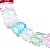 Transparent Glass Beads Strands GLAA-F114-03-4