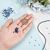 Olycraft 2 Strands Natural Lapis Lazuli Beads Strands G-OC0005-33-3