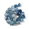 Natural Blue Cherry Blossom Agate Beads Strands G-NH0010-J02-01B-3