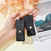 PU Leather Lipstick Holder Keychains AJEW-WH0270-203C-3