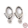 925 Sterling Silver Swivel Clasps STER-D036-09AS-4