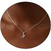 Fashionable Brass Letter Heart Pendant Necklaces for Women FS-WGD0E1D-27-1