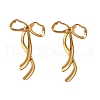 304 Stainless Steel Stud Earrings EJEW-I318-02G-01-4