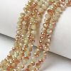 Electroplate Glass Beads Strands EGLA-A034-J6mm-J04-1