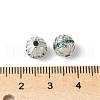 Brass Micro Pave Cubic Zirconia Beads KK-U067-06P-03-2