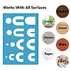 Acrylic Earring Handwork Template DIY-WH0359-042-5