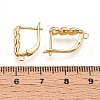 Brass Hoop Earring Finding KK-N261-41G-3