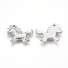 Tarnish Resistant 201 Stainless Steel Pendants STAS-O118-10P-2