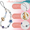 Resin & Acrylic Mobile Straps HJEW-WH20012-06-6