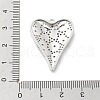 Brass Micro Pave Clear Cubic Zirconia Pendants KK-L228-43B-P-3