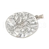 Tibetan Style Alloy Big Pendants PALLOY-V008-03C-AS-2