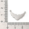 Tarnish Resistant 304 Stainless Steel Connector Rhinestone Settings STAS-K263-43P-3