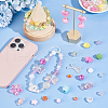   240Pcs 8 Colors Acrylic Beads MACR-PH0001-82-5