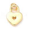 Brass Enamel Pendants KK-M218-11E-RS-3