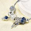 Alloy Enamel European Beads Charm Bracelets BJEW-F495-19P-5