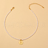 Round Plastic Pearl Beaded Necklaces FS-WG7BB5B-05-1