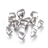 Non-Tarnish 201 Stainless Steel Snap on Bails X-STAS-R071-28-3