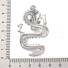 304 Stainless Steel Big Pendants STAS-U021-03P-3