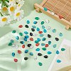 ARRICRAFT 70Pcs 7 Styles Gemstone Cabochons G-AR0006-16A-4