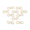 Brass Connector Charms KK-XCP0002-09G-1
