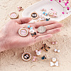Alloy Enamel Pendants ENAM-TA0002-10-8
