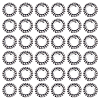 SUNNYCLUE 80Pcs Tibetan Style Alloy Spacer Beads FIND-SC0010-88-1