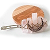 Brass Snap Hair Clips PW-WGD339E-01-3