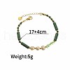 Golden Malachite Natural Pearl Bracelet Dopamine Fashion Simple Girlfriend Bracelet MG9989-4-1