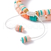 Handmade Polymer Clay Beads Bracelets Set BJEW-TA00043-01-5