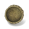 Alloy Pendant Cabochon Settings FIND-M048-01AB-2