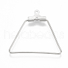 304 Stainless Steel Wire Pendants STAS-S103-01-2