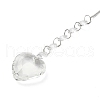 Quartz Crystal Pendant Decorations HJEW-M007-05D-P-3