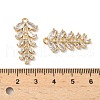 Brass Micro Pave Cubic Zirconia Pendants KK-S531-14G-B-3