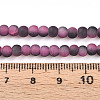 Crackle Glass Beads Strands GLAA-N009-4mm-09-4