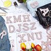  26Pcs Iron On/Sew on Non-Woven Fabrics Patches DIY-NB0007-07-5